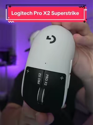 Is this mouse lowkey cheating? #logitechprox2superstrike #mouse #tiktokshopcreatorpicks #tiktokshopstockup 