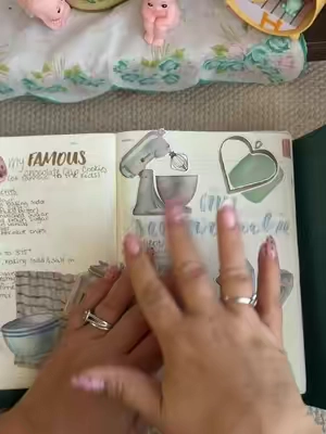 What are you doing with your heirloom recipes#TikTokShopCreatorPicks #tiktokshopstockup #junkjournal #reciepejournal 