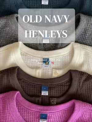 @Old Navy new super soft henleys are soooo good! Needed all the colors #oldnavy #henley #oldnavystyle #oldnavyhaul #falloutfits 