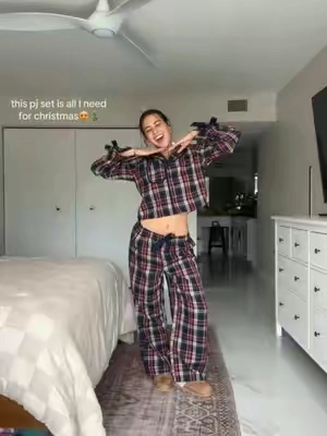 Just give me a new pj set for Christmas and I’ll be happy🤭size small! @Cider  #outfitinspo #fashiontiktok #matchingset #pajamas #holidays 