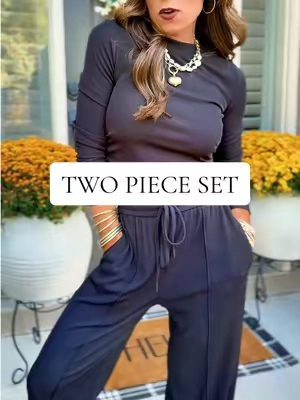 #twopieceset #longsleeve #FallFashion #fashion #womensfashion 