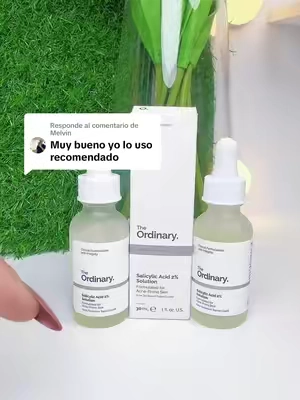 Respuesta a @Melvin @The Ordinary ácido salicilico #acidosalicilico #theordinary #tiktokshopstockup #tiktokshopsuperbrandday 