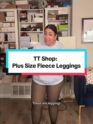 Plus size girls, I found the fleece lined leggings you NEED for fall and winter! 🖤 These plus size leggings are SO soft, warm, stretchy, and comfortable without feeling bulky. I absolutely love how they fit, and they go all the way up to a 4X! If you’re searching for warm plus size leggings, fleece lined leggings for plus size, winter leggings, stretchy leggings, or cozy plus size outfits, add these to your list. Perfect for everyday outfits, travel, running errands, lounging, or layering under dresses and oversized sweaters. And yes, I actually wear tested these so you don’t have to guess how they’ll fit on a plus size body. 👏🏽 #PlusSizeFashion #PlusSizeLeggings #FleeceLinedLeggings #TikTokCreatorSearchInsightsIncentive #plussizegirls 