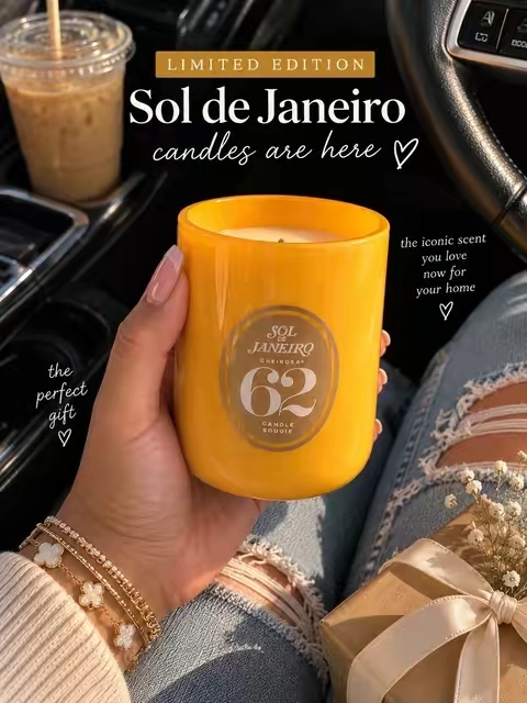 Limited edition only while supplies last!! 🤌🏼 🕯️ 🎁 #soldejaniero #soldejaniero62 #solde62 #soldejanierocandle #solde62candle 