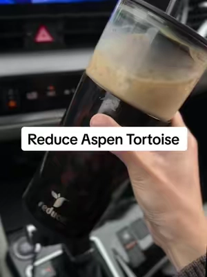 The viral iced coffee tumbler now in freaking tortoise shell #icedcoffee #glasstumbler @Reduce 
