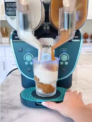 The drink combos are gonna go crazy! This rootbeer float recipe was perfect, thanks to @Candace Byrd Davis #ninja #ninjaslushi #slushiemaker 