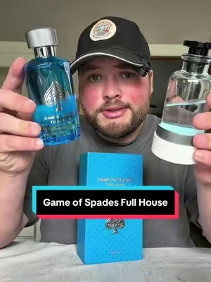 Testing Game of spades full house! #imagination #gameofspades #fragrance #fragrancetiktok #menscologne 