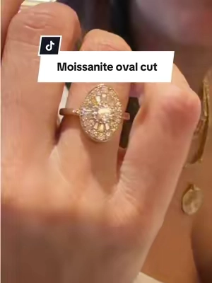 Replying to @Steph B (Harpy’s Version) Moissanitecarat oval cut ring is gorgeous with all the diamond feels! #tiktokshopcreatorpicks#diamondrings #womensjewelry #jewelryforher #TikTokshopbacktoschool 