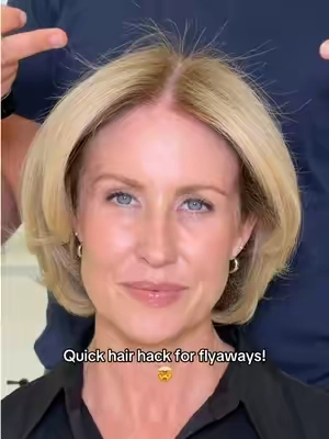 Flyaway hair hack ✨ 

Smooth those pesky flyaways in seconds with Pop & Lock for an instantly sleek, polished look! 💁‍♀️

@Giles Robinson #colorwowpl #hairhack #flyaways #flyawayhair 
