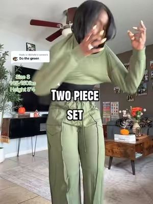 Replying to @Michelle easy throw on and go two piece, and look so well put together 🙌  #twopieceset #2pieceset #falloutfits #tiktokshopstockup 