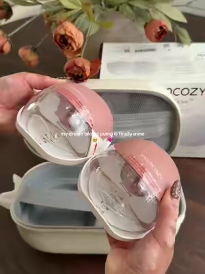 this mama finally got her dream pump 🍼 #momcozy #momcozybreastpump #momfinds #postpartum 