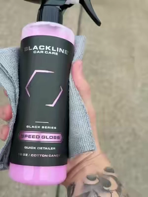 The fastest way to quick detail your car‼️‼️‼️ #detailing #blackline #carcare #speedgloss #carwash 