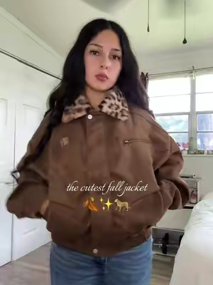 this jacket has been haunting me all over my fyp i finally caved 😍🐆🙈 #fypシ #fallfashion #prom #fallaesthetic #fdr @FDR 