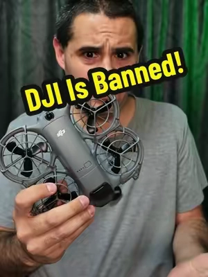 Dji is officially banned in America for all new launches. So dji is clearing stock! #drone #drones #droneshot #dji #tiktokshopstockup 