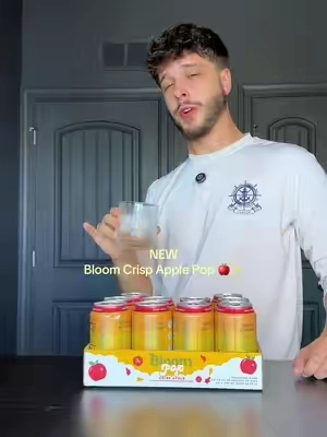 The hype is REAL on this flavor 🍎👏🏼😭 #bloom #bloomcrispapple 
