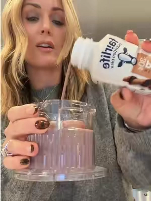no gigantic, expensive ice cream maker needed✨freeze your milk or fruit blend of choice in the personal size half pints, blend it later, and add whatever mix-ins you want. Makes everything from ice cream and gelato to milkshakes and sorbet🍦Clean up is just rinsing off the bottom and storage is nice and compact! So easy my kids even use it! @QVC, Inc #homemadeicecream #proteinicecream #icecreammaker #kitchengadgets #kitchenessentials cuisinart, ninja creami