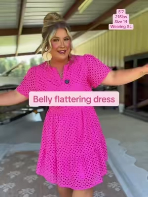 The dress that also flatters us thick mamas!!