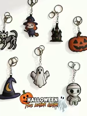 🎃👻 HALLOWEEN JUST GOT CUTER! 🖤 Ghosts, witches, pumpkins, spooky cats & haunted castles… 👻🧙‍♀️🎃🐈‍⬛🏰 The hardest part? Choosing just ONE! 😭🖤 Which Halloween charm are you putting on your bag? 👀👇 #Halloween #HalloweenVibes #HalloweenCharms #BagCharms #SpookySeason