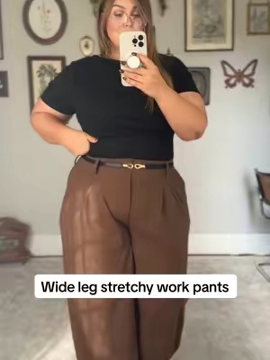 The office baddies deserve to be comfy too @Halara_official #halara #halarapants #halaraworkpants #stretchypants #officeoutfits 