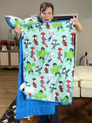 Spidey lovers are grabbing this so fast. #napmat #spidey #spiderman #blanket #kidsoftiktok 