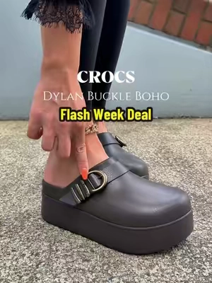 🍂🤎Weekend Flash price! Check the link now!! #Crocs #weekendflash #autumnslipper #fyp #autumnaesthetic 