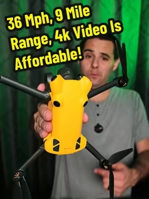 The number 1 drine in America just became affordable! 9 mile range, 36mph, auto follow, 4k video 8k Photo! #drone #drones #droneshot #tiktokshopstockup #dronetiktok 