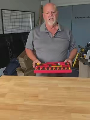 1000V insulated ratchet & socket set #electrician #hvac #contractor #DIY #construction 