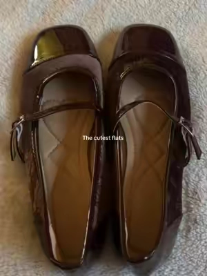 Sooo cute #furflats #foryoupage #maryjaneflats #flats #shoecollection 