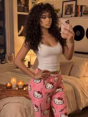 #tiktokshopstockup #OOTD #pajamas #y2k #hellokitty 