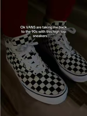 @vans finally gave us checkerboard high top sneakers #sneakers 