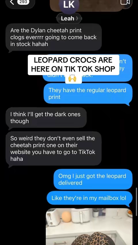 #crocs #dylancrocs #clogs #leopardprint  #tiktokshopcreatorpicks 