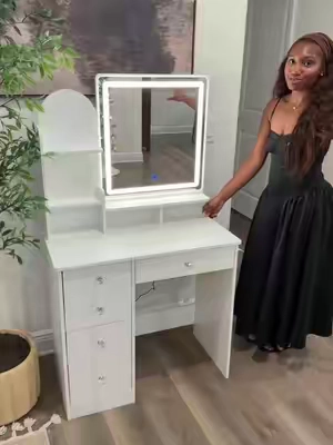 Finally, an affordable makeup vanity #tiktokshopfalldealsforyou #tiktokshopstockupyou 