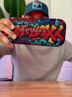 This Bumpboxx speaker 🔊 plays your favorite music in the next level #bluetoothspeaker #speaker #bumpboxx #tiktokshopstockup 