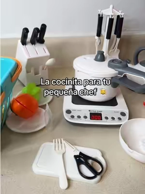 La cocinita para tu pequeña chef 👩‍🍳 #CocinitaDeJuguete #KidsKitchen #PretendPlay #JuguetesParaNiñas #RegalosParaNiñas  