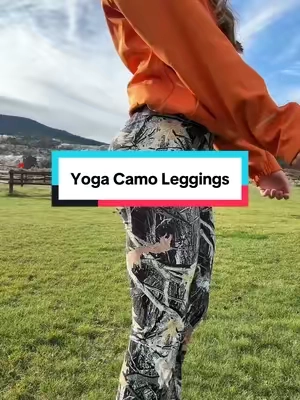 Cute, comfy, and anything but boring. These camo flares give your everyday leggings a serious upgrade. #CamoPants #FlareLeggings #ComfyStyle #EverydayFashion #TikTokShopFinds 