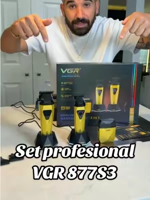 Set profesional VGR 877S3 #vgr #clipper #trimmer #barber #paratiiiiiiiiiiiiiiiiiiiiiiiiiiiiiii 