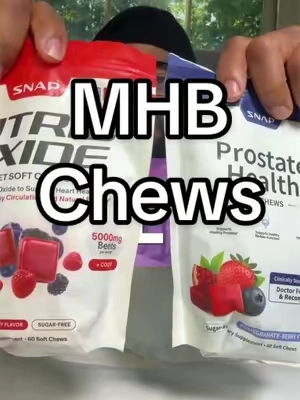 This is the Nitric Oxide + Prostate Health chew bundle for men who already take their health seriously—but want something easier to stay consistent with. These soft chews are designed as support, not a replacement. They fit seamlessly into your routine with great taste, convenience, and added benefits you don’t get from capsules alone. Nitric oxide support helps with circulation and daily energy, while prostate support focuses on urinary and bladder health—all in a chew you’ll actually take every day. If consistency has ever been the problem, this makes it simple.  #aaronssavingsclub #menshealth #prostatesupport #nitricoxide #tiktokshopcreatorpicks 