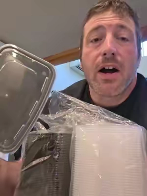 50-Pack 28oz Reusable Durable Solid Plastic Food Storage Containers - 1 Compartment Stackable, Airtight, Leak-Proof, Shatter-Proof, Lidded, Reheat & Freeze Safe, Hygienic for Back to School Haul, Packing Lunch for My Kid, Fridge Organization #securepayeveryday #tiktokshopcreatorpicks #sohochic #tiktokshopstockup 