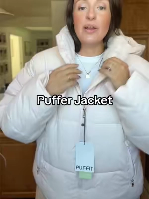 This puffer jacket is lined with the softest faux fur ❄️ So warm & cozy. #puffit #pufferjacket #winterjacket #tiktokshopblackfriday #falldealsforyou 