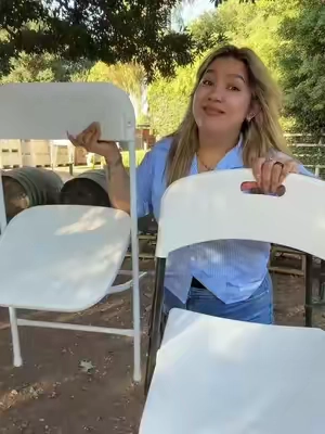 Sillas reforzadas #foldingchair #Outdoors #sillas #tiktokshopcreatorpicks #party 