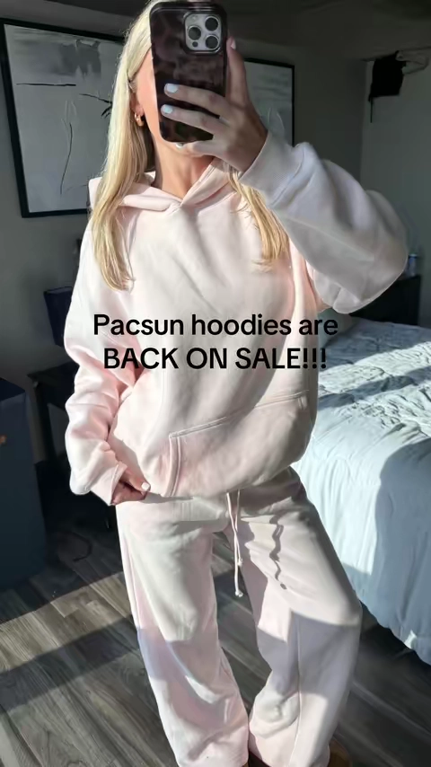 get yours before the sale ends!!! #pacsun #pacsunhoodie #hoodie #oversizedhoodie #tiktokshopstockup 