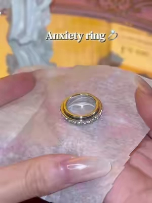 Regret Not Buying Earlier, Ease Nervousness#rings #anxietyrelief #giftforher #fyp #tiktokshopfinds p