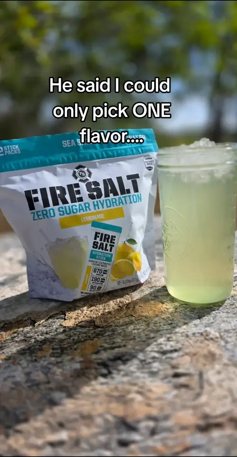 You only get ONE Fire Salt flavor. Which one are you picking? Swipe through and choose your winner.