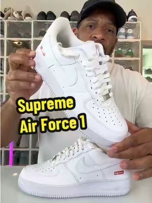 Nike Air Force 1 Supreme #airforce1 #nikeairforce1 #supremeairforce1 #tiktokshopstockup #nike