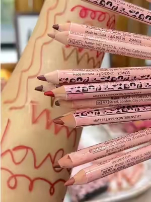 Get 12 beautiful lip liner shades with just one purchase!#Lipliner #makeup #beauty #fyp #tiktokshop