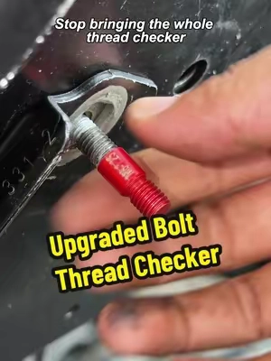 Don't bring the whole thread checker.#ThreadChecker #ThreadGauge #BoltSizeGauge#TikTokShopBlackFriday #discoveryourgift