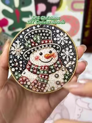 ❤️‍🔥🤫🤓💕🎄🎅🏻Turn tiny pearls into Christmas magic. A relaxing DIY kit you'll love displaying all season. #DiamondPainting#christmascrafts #tiktokmademebuyit #christmas2026#DiamondArtKit