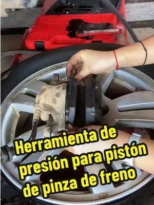 Pushing back caliper pistons is the hardest brake job step. Never hammer and damage your parts. This ratchet caliper tool works for single, dual & 4-piston calipers with even pressure. Great for mechanics and DIY car owners. Link in video to grab yours!#CarDIY #MechanicTools #BrakeReplacement #CaliperTool #AutoRepair