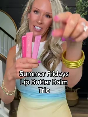 TikTok exclusive deal! Pink treats lip butter balm trio from @Summer Fridays #summerfridays #summerfridayslipbutterbalm #lipbutterbalm #stockingstuffersforher #CapCut 