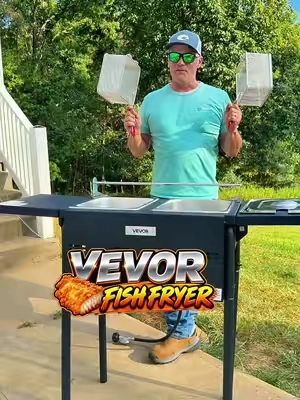 VEVOR Outdoor Propane Deep Fryer – Double Burner 16 Qt Fish Fryer DESCRIPTION: VEVOR outdoor propane deep fryer with dual burners and a large 16 qt capacity. Great for frying fish, chicken, fries, shrimp and other outdoor meals. A solid setup for backyard cooking, fish fries, family gatherings, camping and outdoor events. HASHTAGS: #OutdoorFryer #FishFryer #PropaneFryer #OutdoorCooking #DeepFryer KEYWORDS: outdoor propane deep fryer, fish fryer, propane fish fryer, double burner fryer, 16 qt deep fryer, outdoor cooking station, backyard fish fry, fish frying setup, outdoor fryer, propane deep fryer